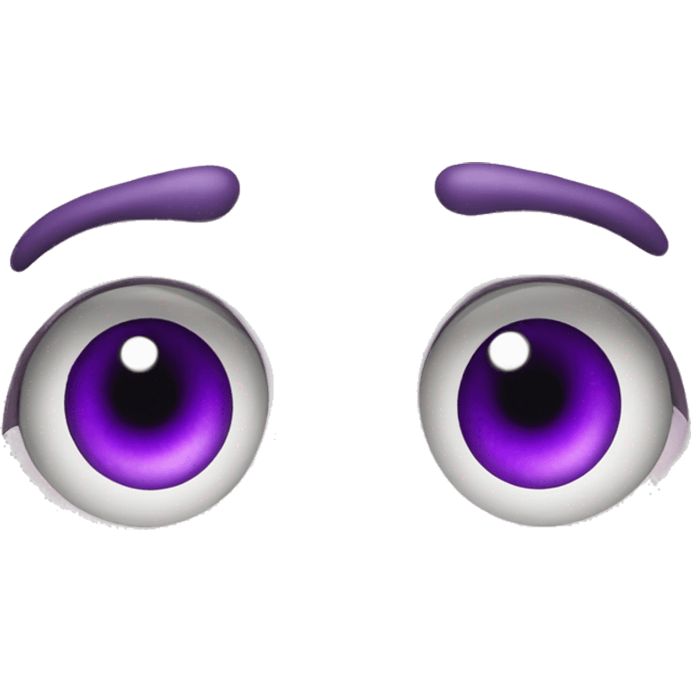 purple face with spiral eyes emoji