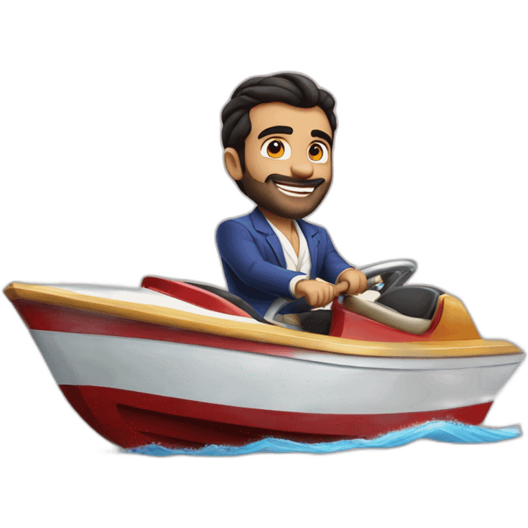 prince ali on speedboat emoji