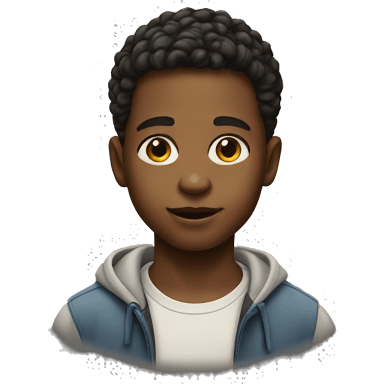 realistic portrait of a boy emoji