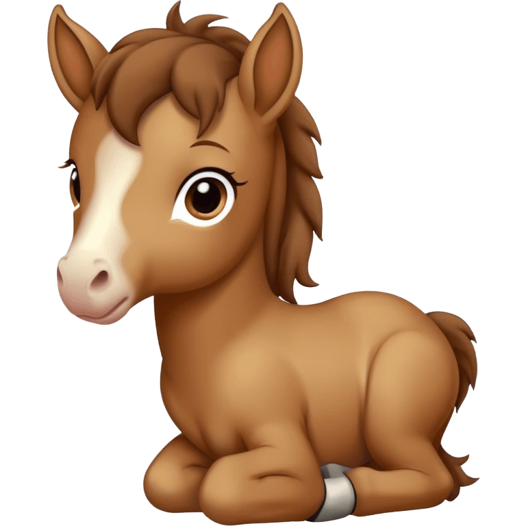 Foal time emoji