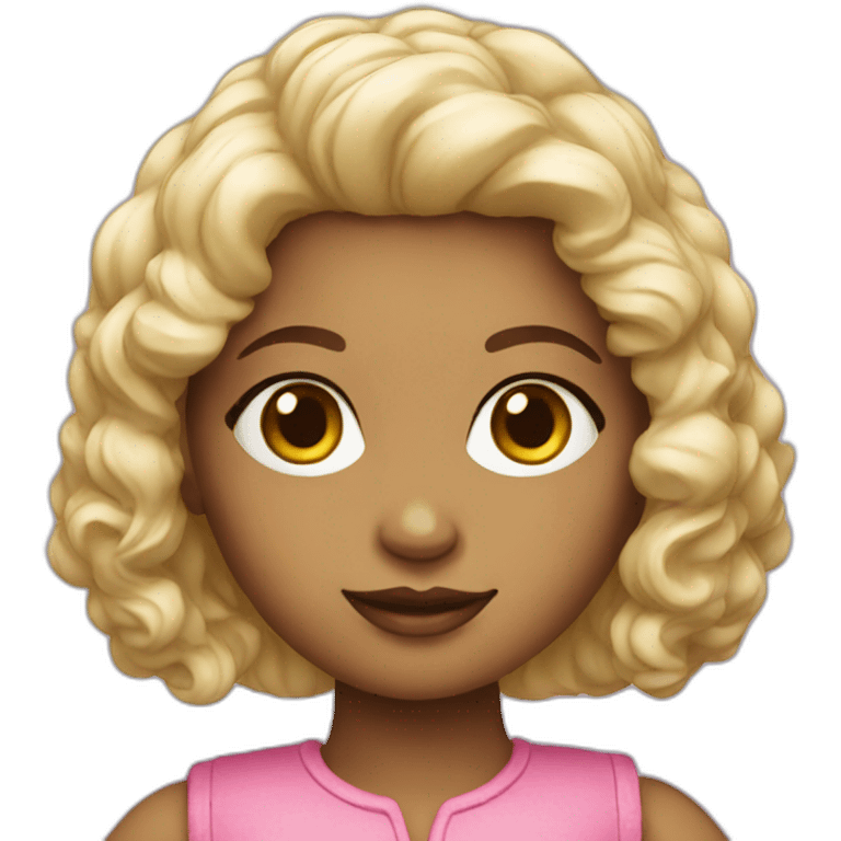 young lady doll emoji