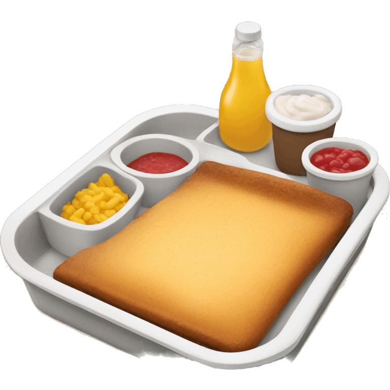 TV dinner tray emoji