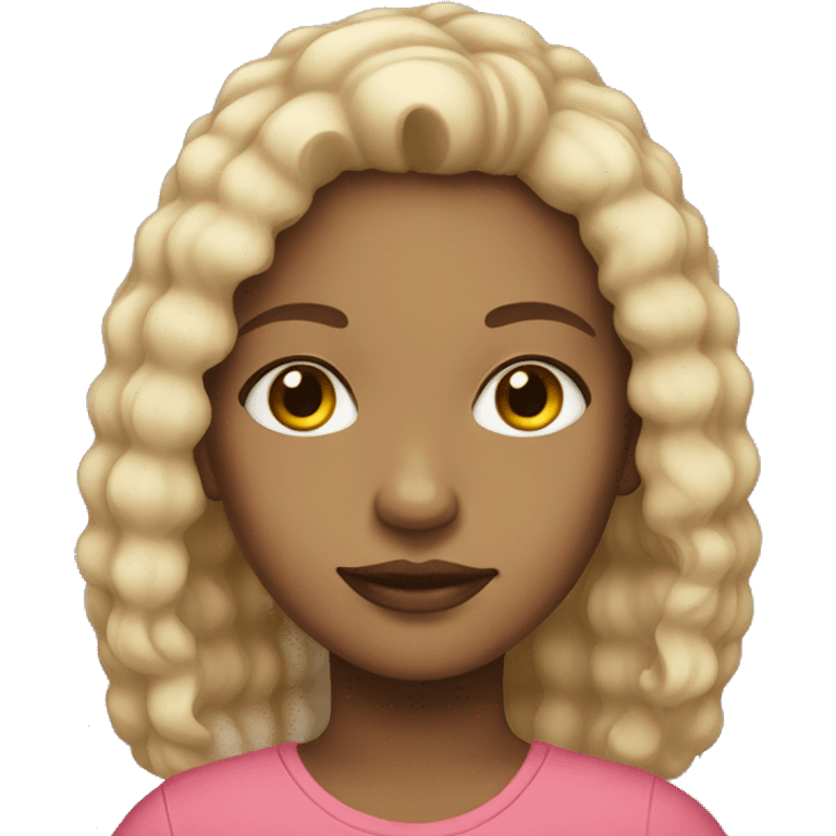 light skin girl emoji