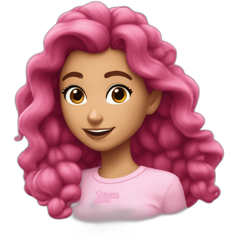 Framboise sur Ariana grande emoji