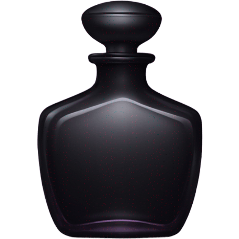 Dark perfume bottle emoji