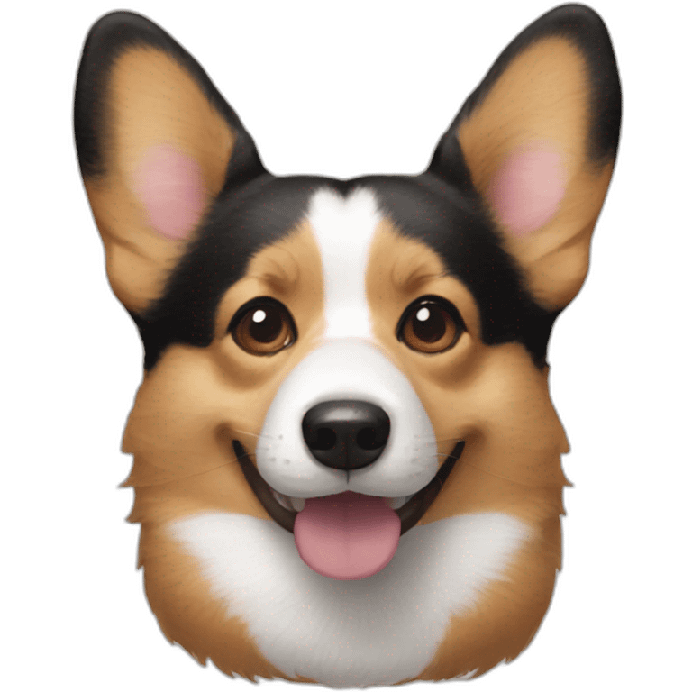 corgi face emoji