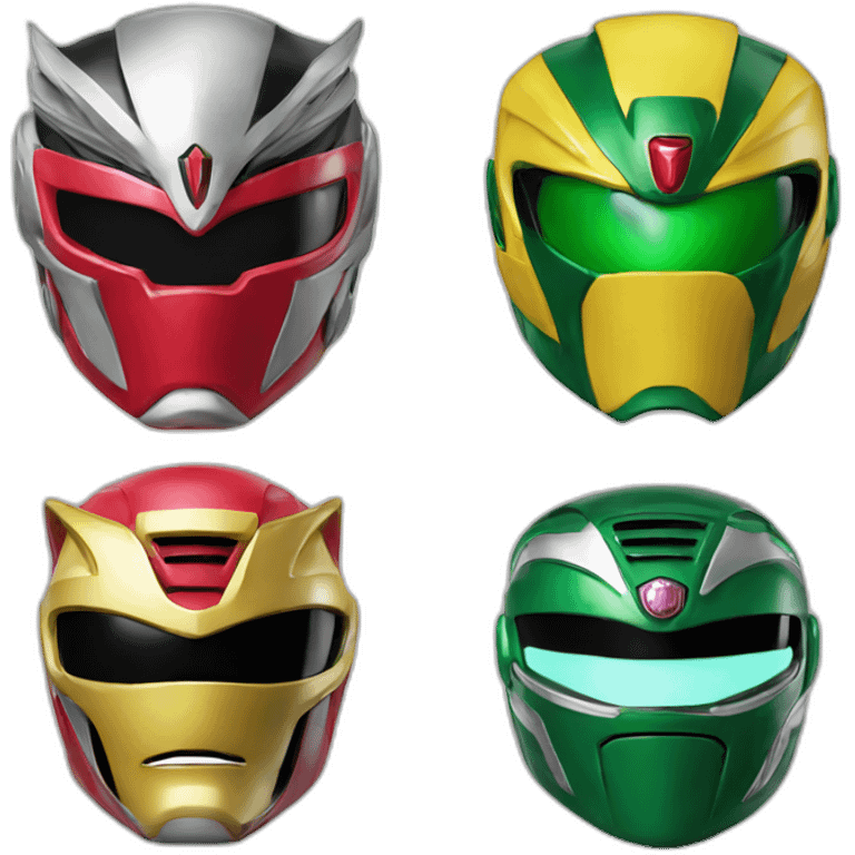 Power rangers emoji