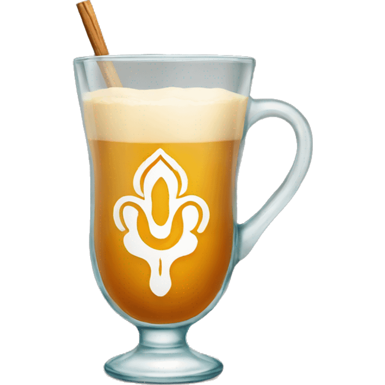 Chai glass Indian style emoji