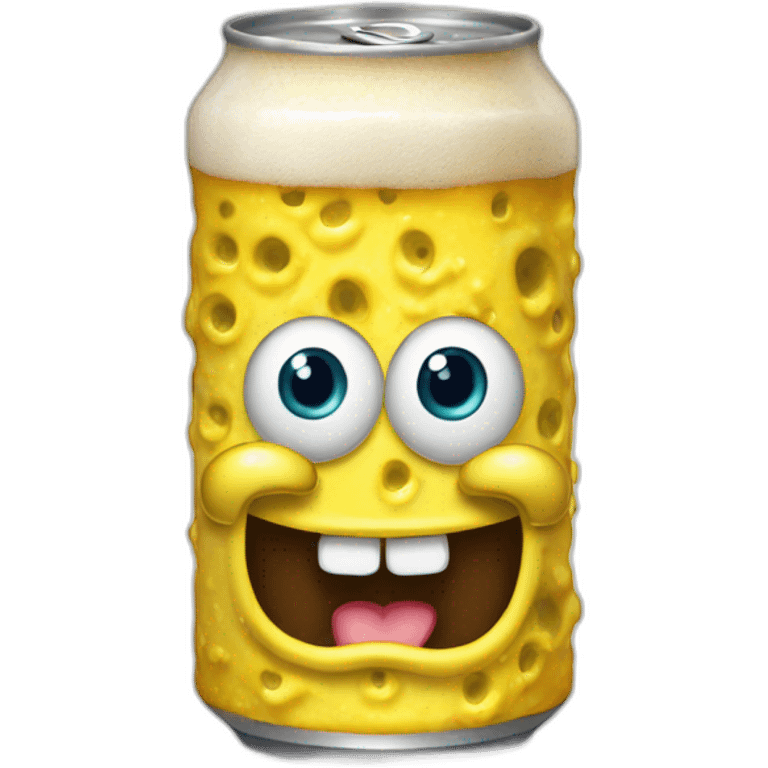 spongebob beer emoji