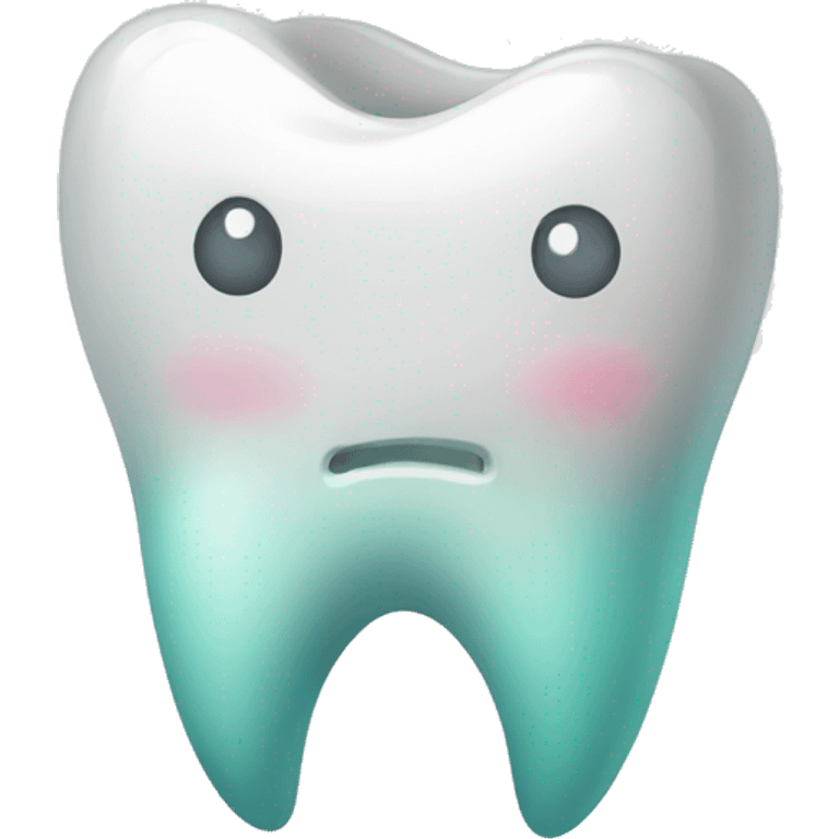 Dental vectorial molar emoji