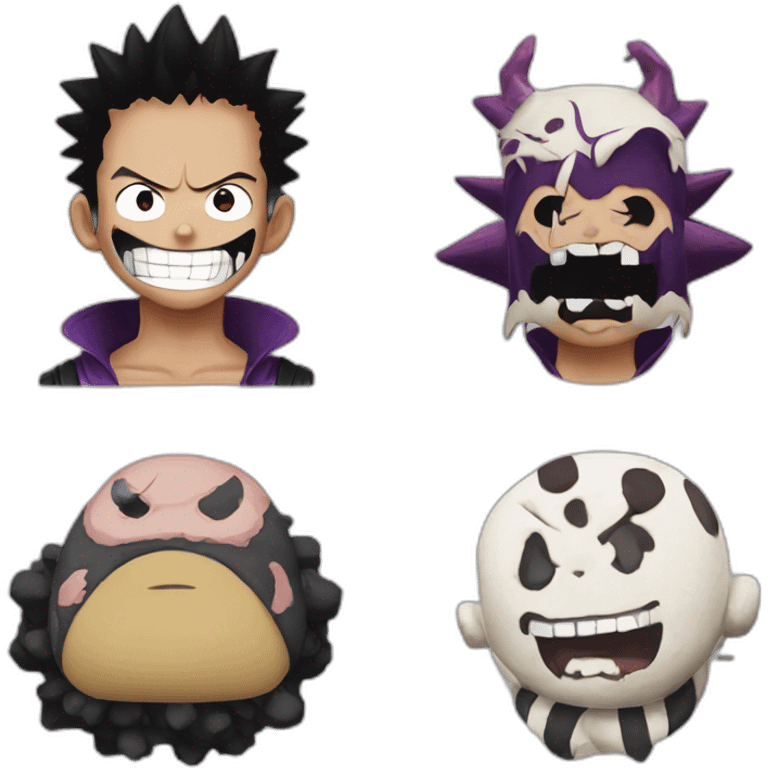 katakuri and luffy emoji