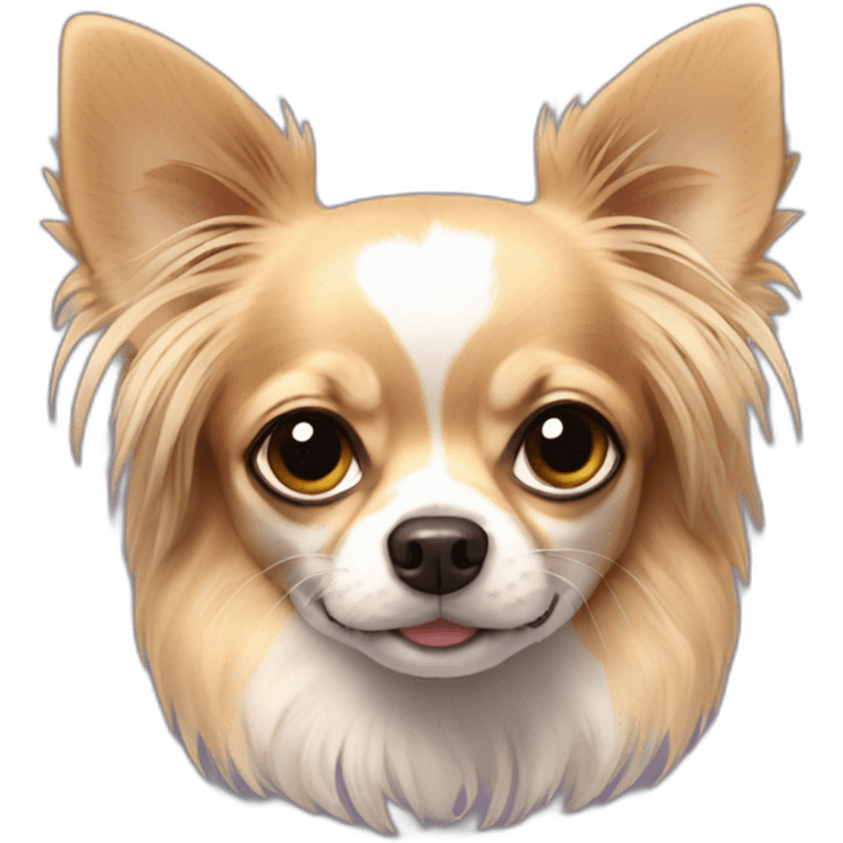 chihuahua long-hair emoji