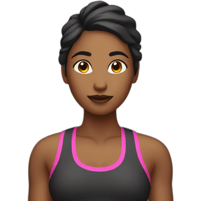 gym girl emoji