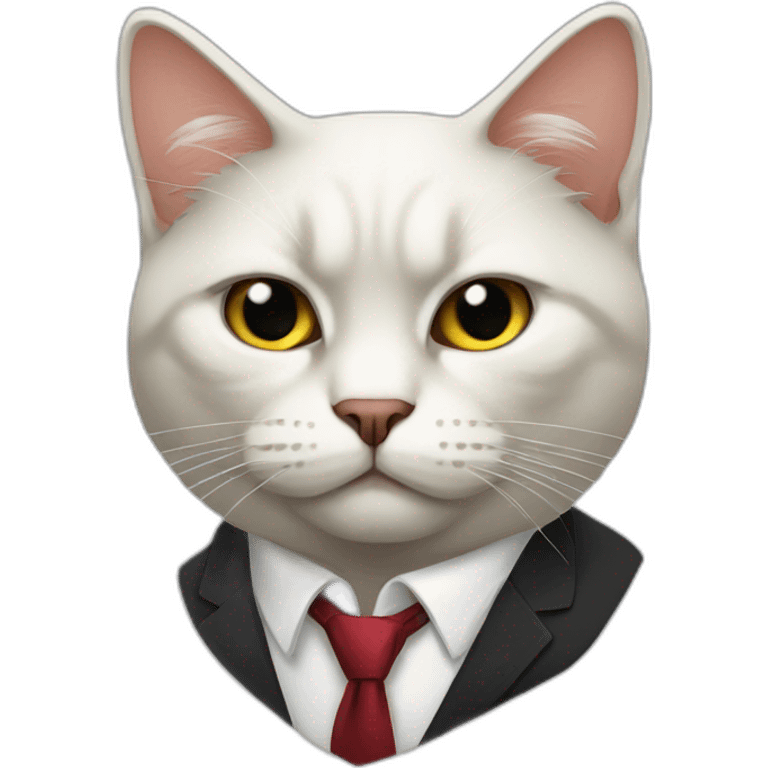 Russian mafia cat emoji