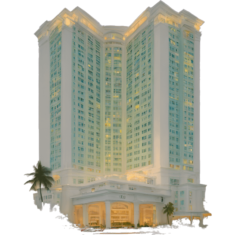 ￼ Miami hotel  emoji