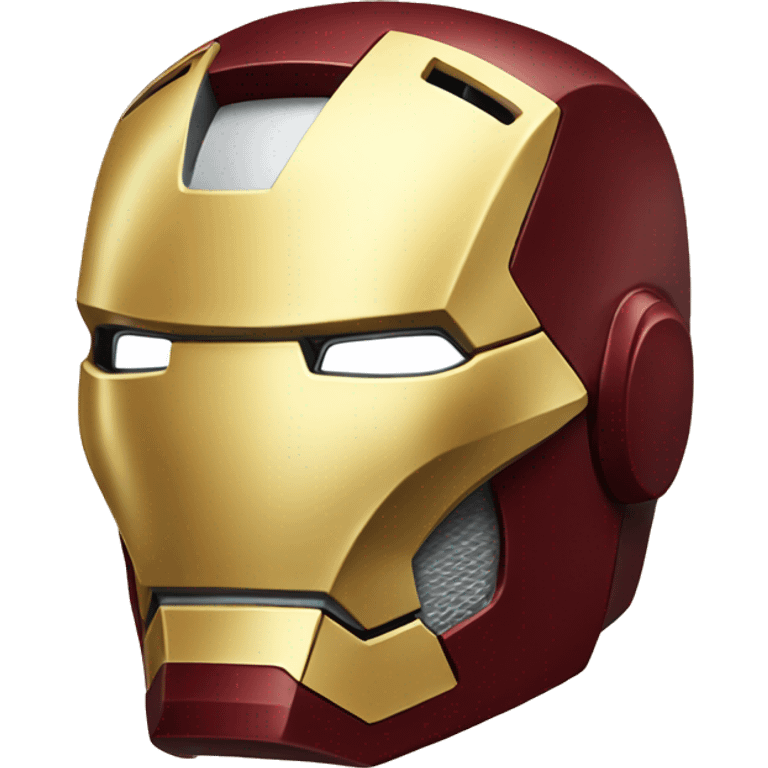 Iron man head  emoji