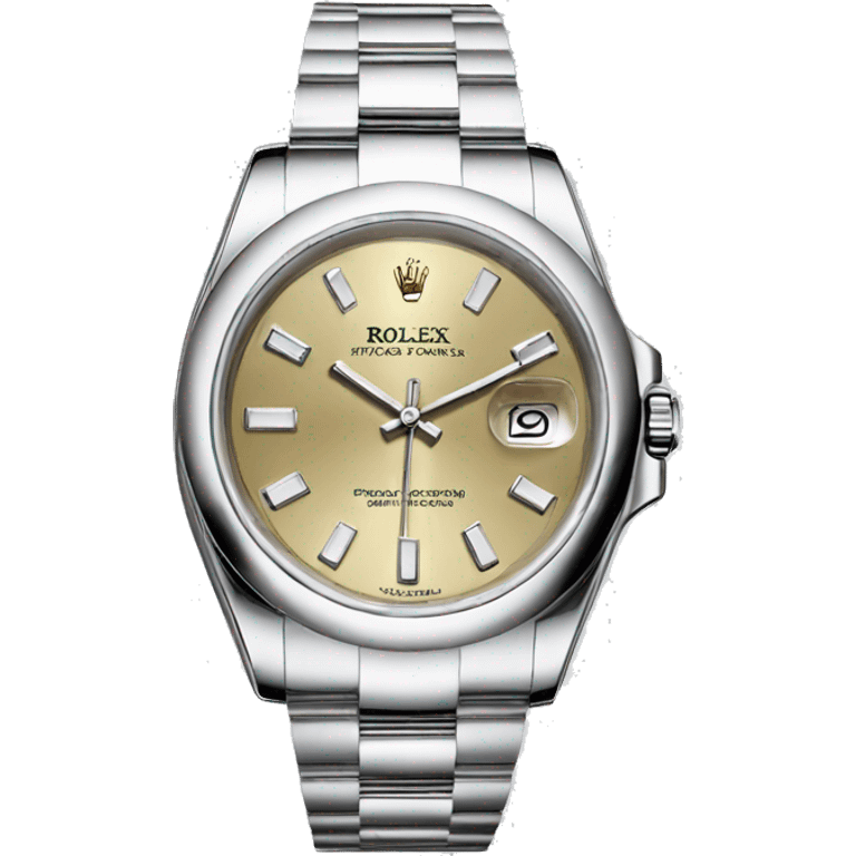 Watch Rolex white Gold  emoji