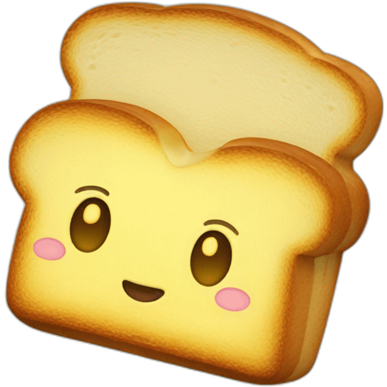 toast with butter emoji