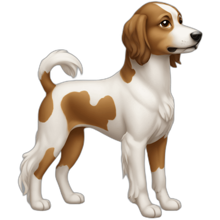 Chien sur cheval emoji