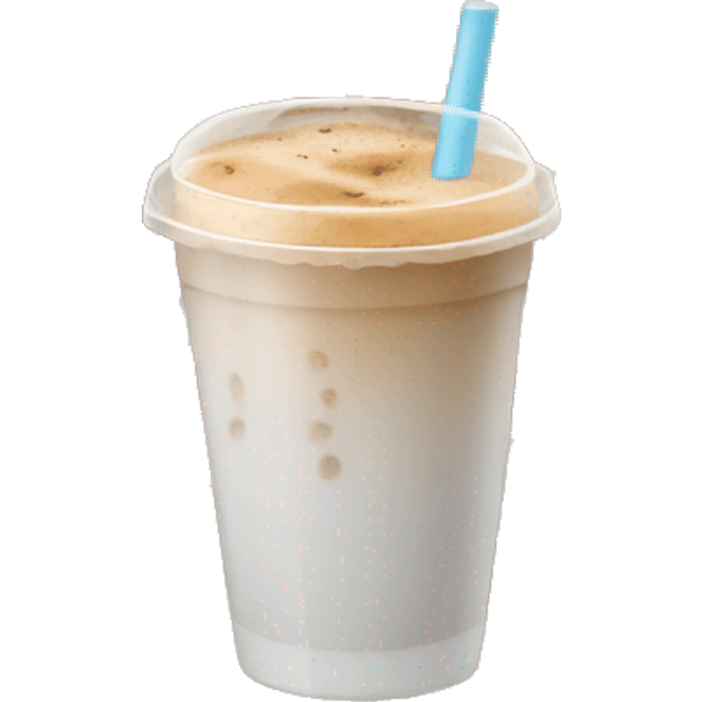 Ice coffee emoji