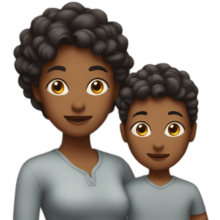 mother and son emoji