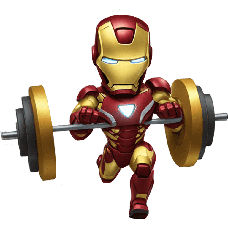 ironman lifting off emoji