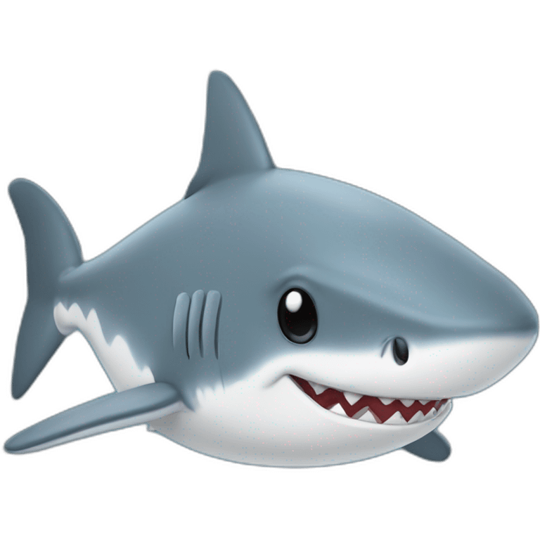 BLÅHAJ plushy shark emoji