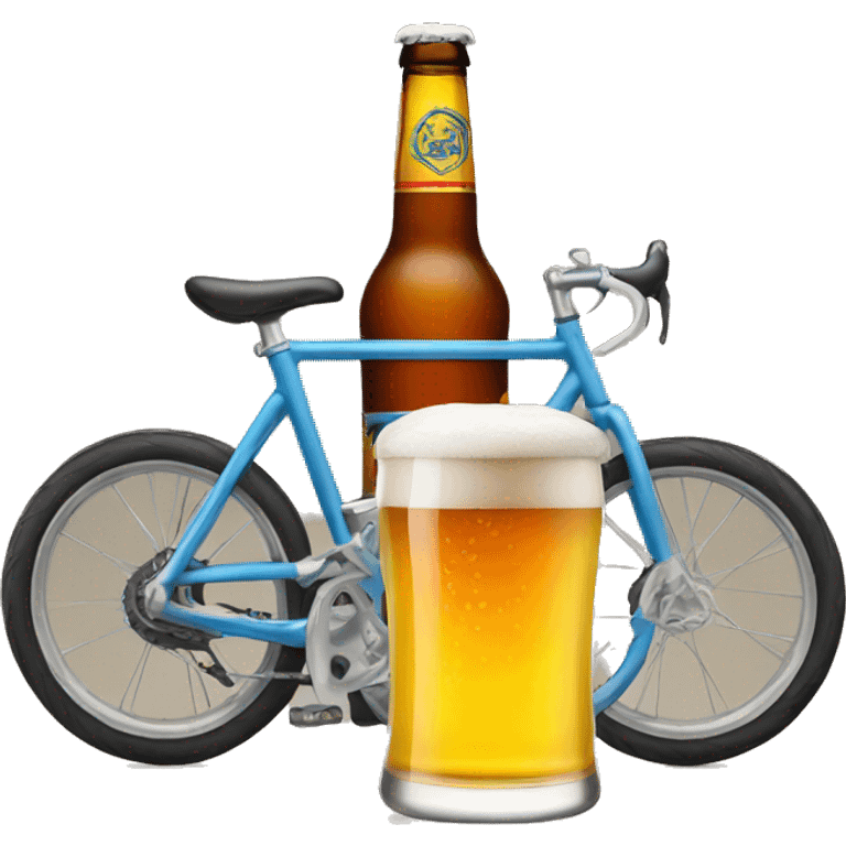 bike beer emoji