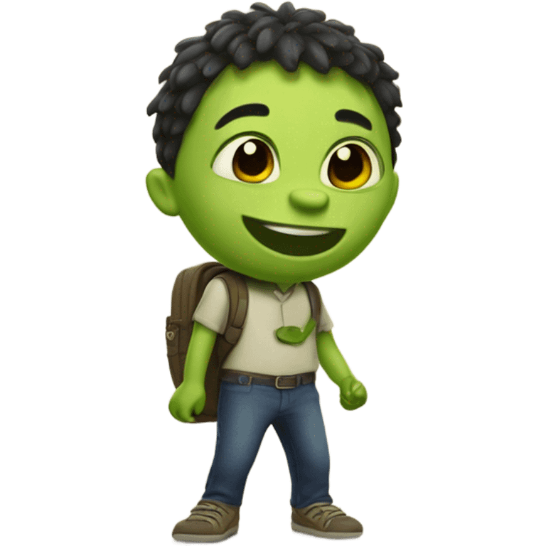 Sherk go to school emoji