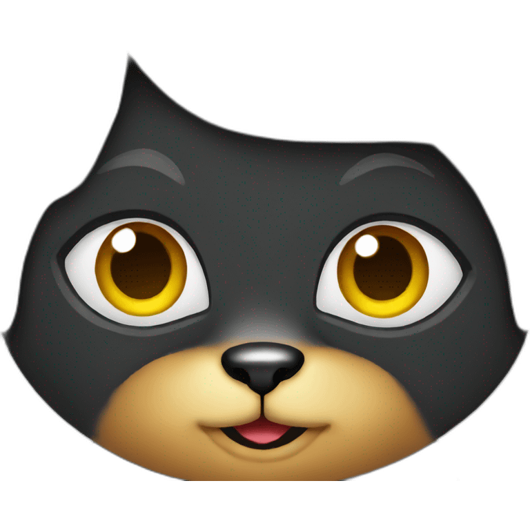 2 black cat emoji