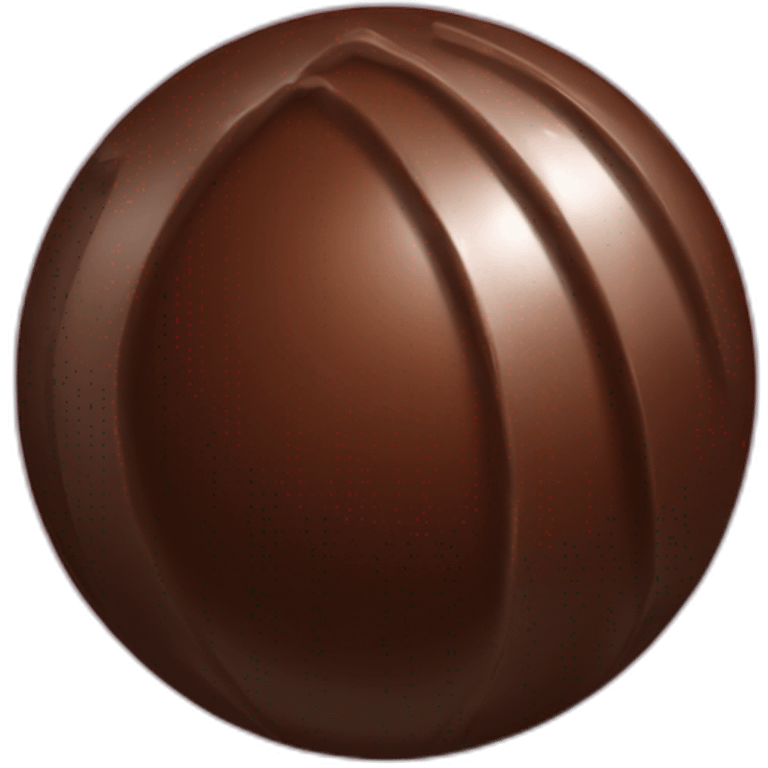 chocolate ball emoji