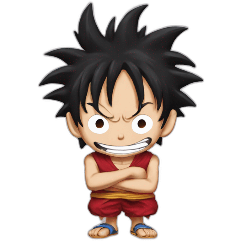 Luffy gear five emoji