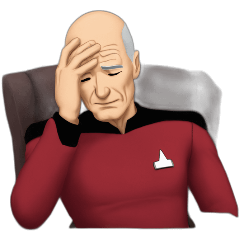 Captain Picard facepalm emoji