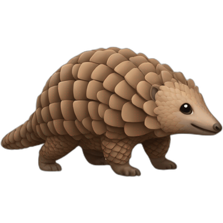 Pangolin-Armadillo emoji