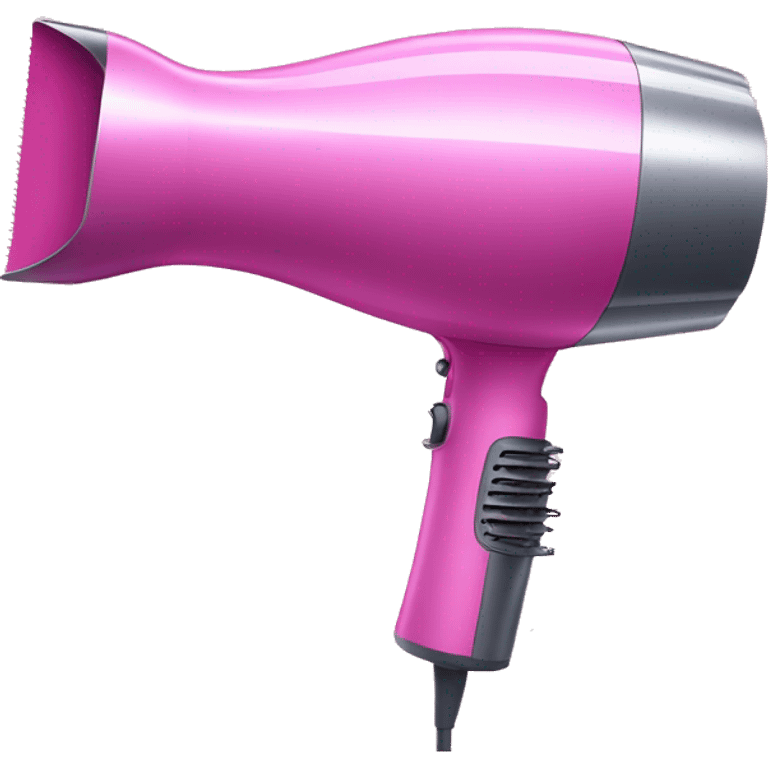 Dyson pink hairdryer emoji