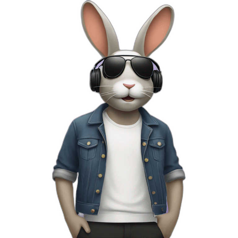 Dj rabit emoji