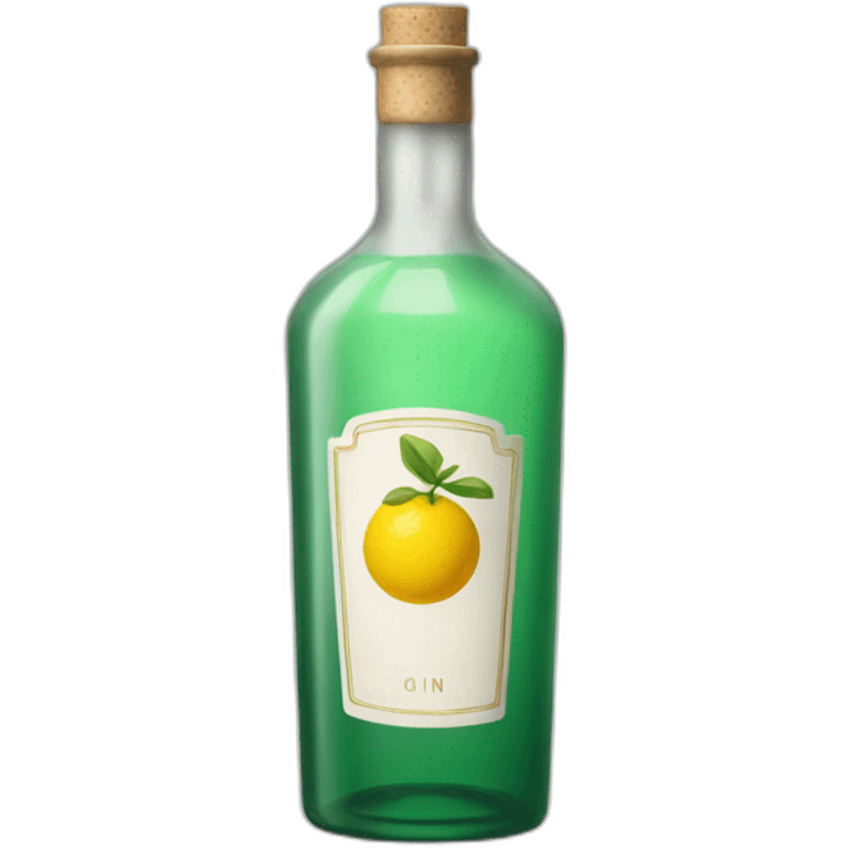 gin bottle emoji