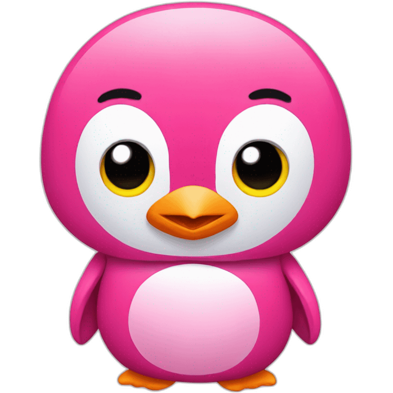 pink penguin emoji