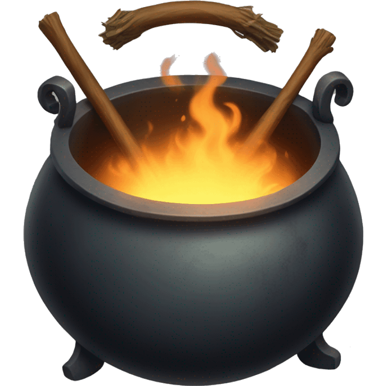 witch's cauldron emoji