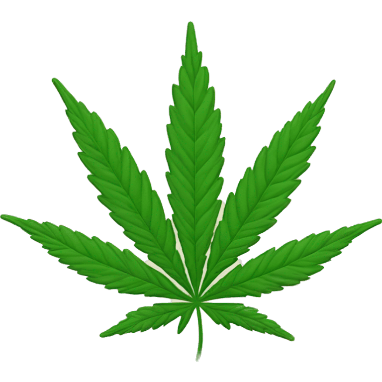 420 leaf hemp leaf  emoji