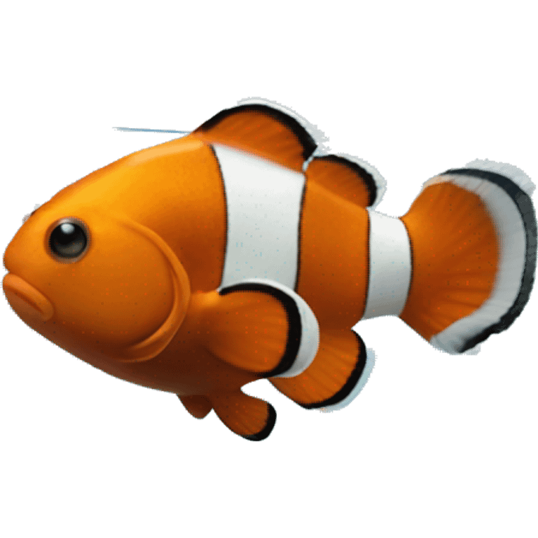 Clownfish in a bowl emoji