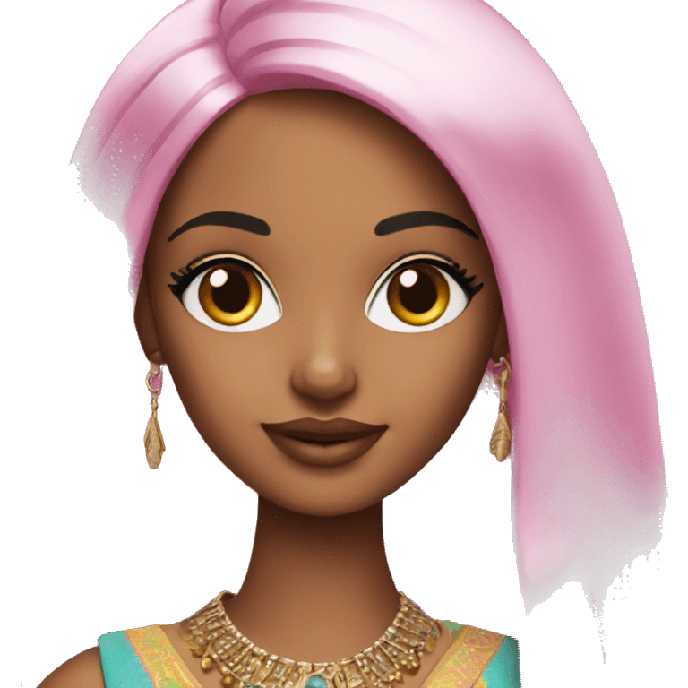 indian barbie doll emoji