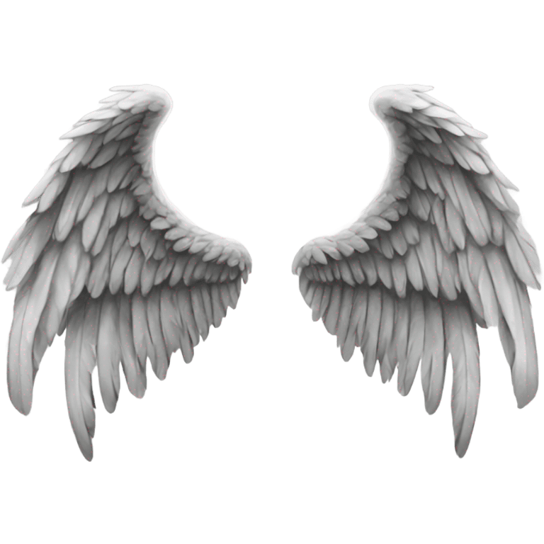 angel wings tattoo emoji