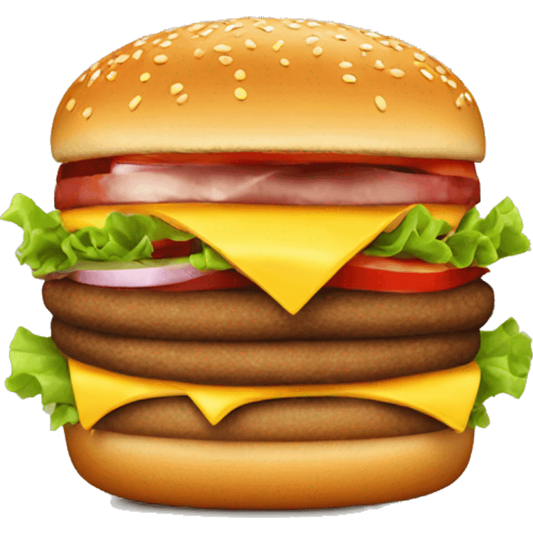 Fast food burger  emoji