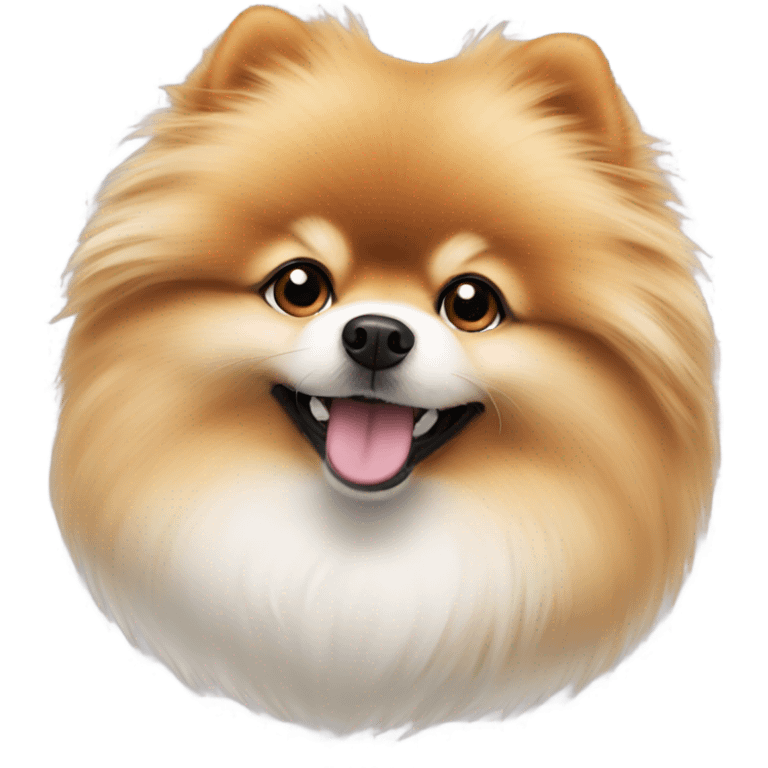 Pomeranian dog emoji