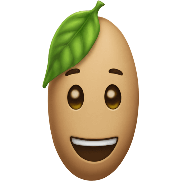 One soy bean emoji