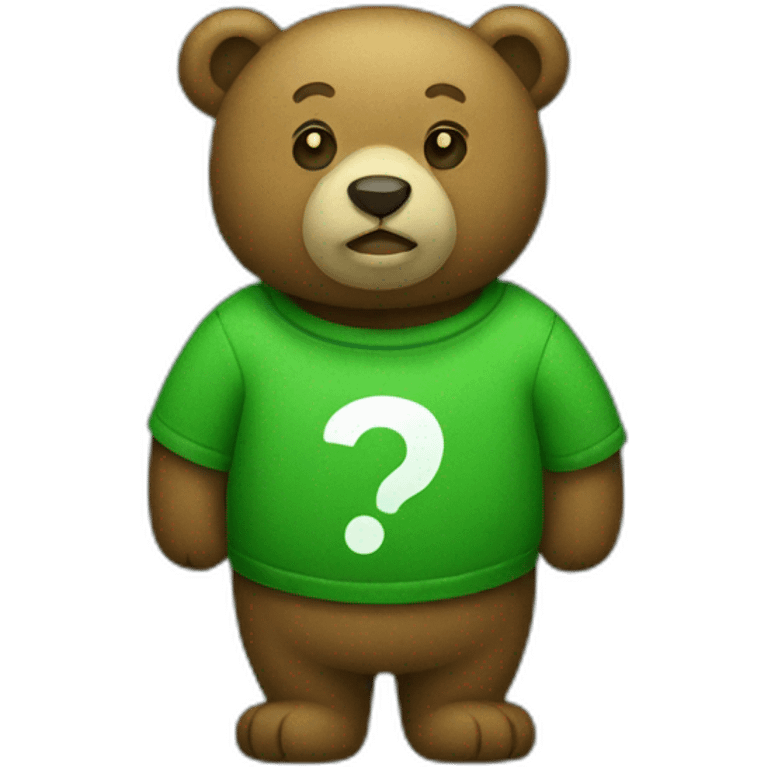 bear green checkmark emoji