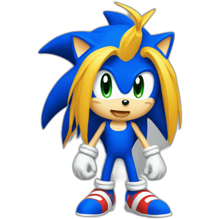 Sonic android emoji emoji