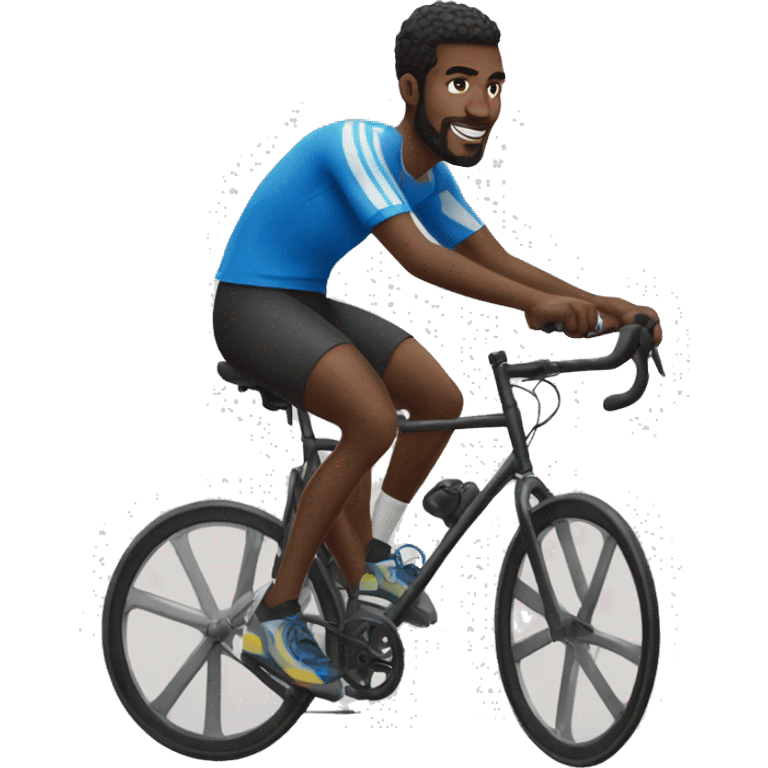 Ibrahim traore sur un velo emoji