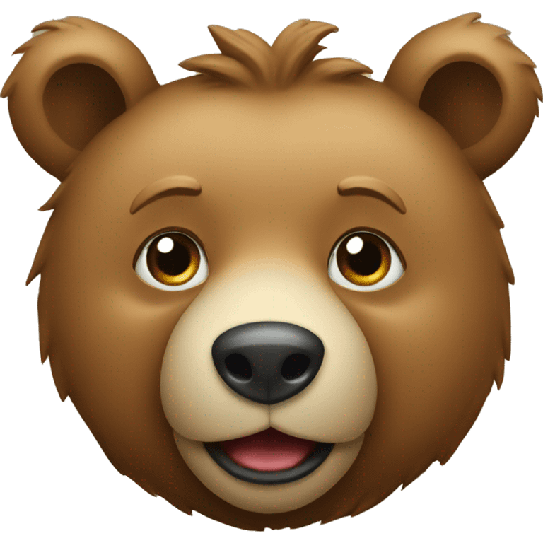 Bear good fruit emoji